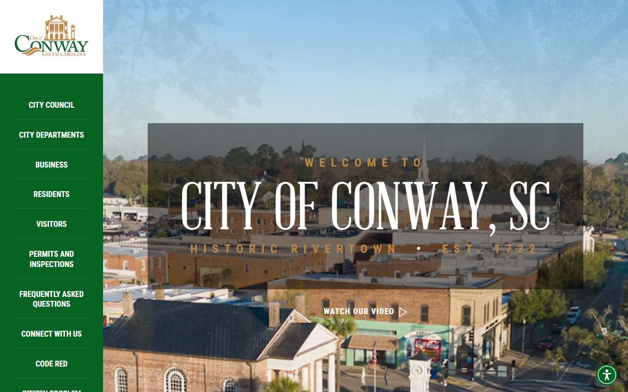 Conway inmate population records through Conway city government