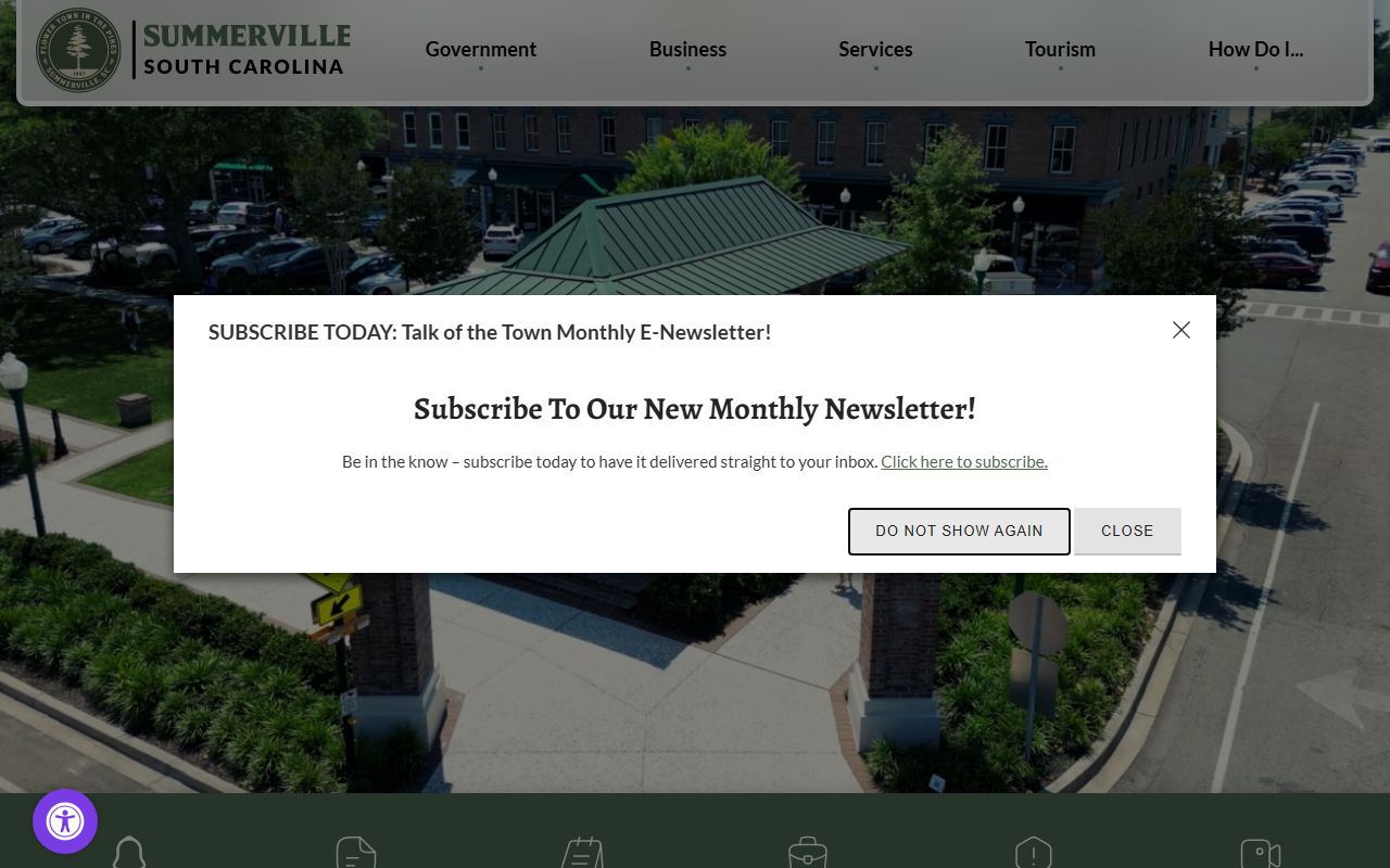Summerville inmate population city government page