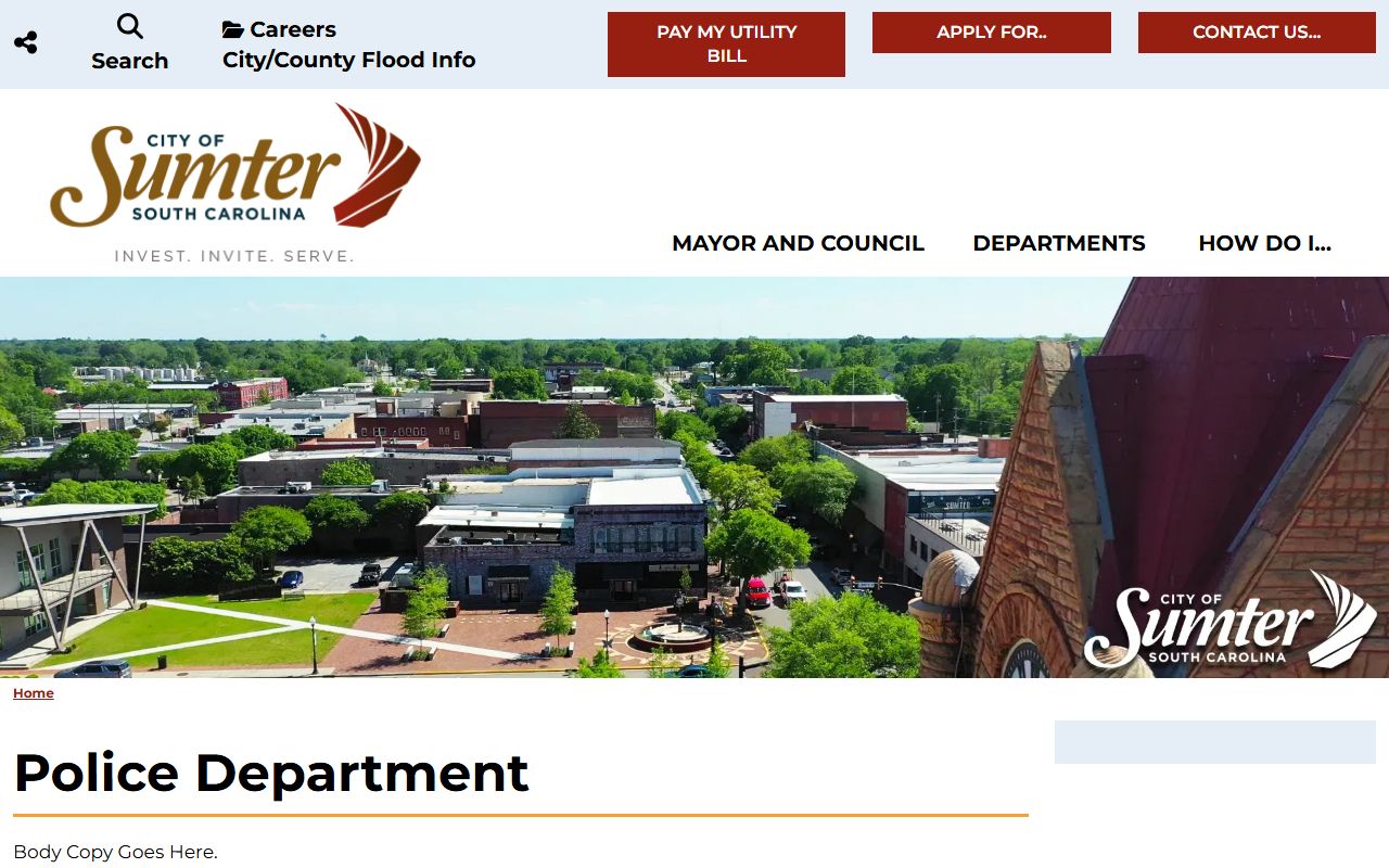 Sumter inmate population police department page