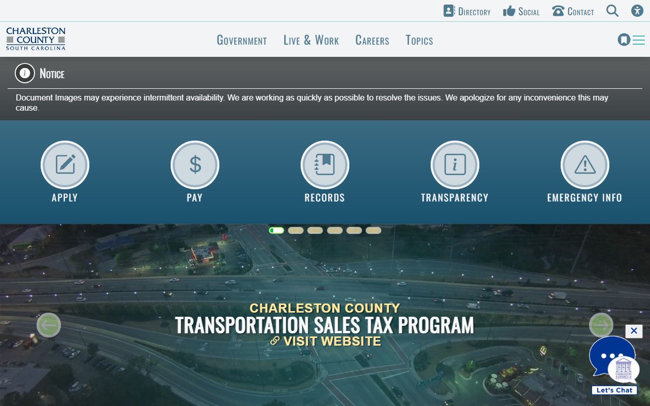 Charleston County inmate population government portal
