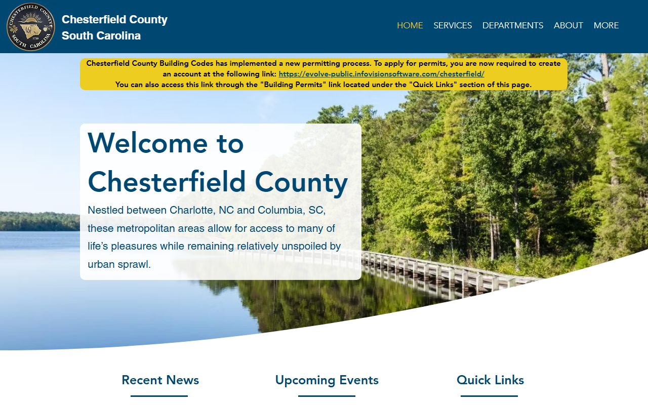 Chesterfield County inmate population government website