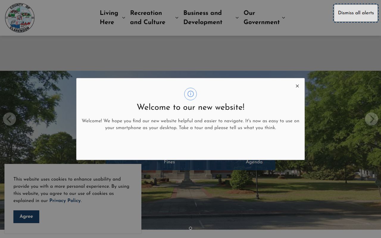 Clarendon County inmate population government website