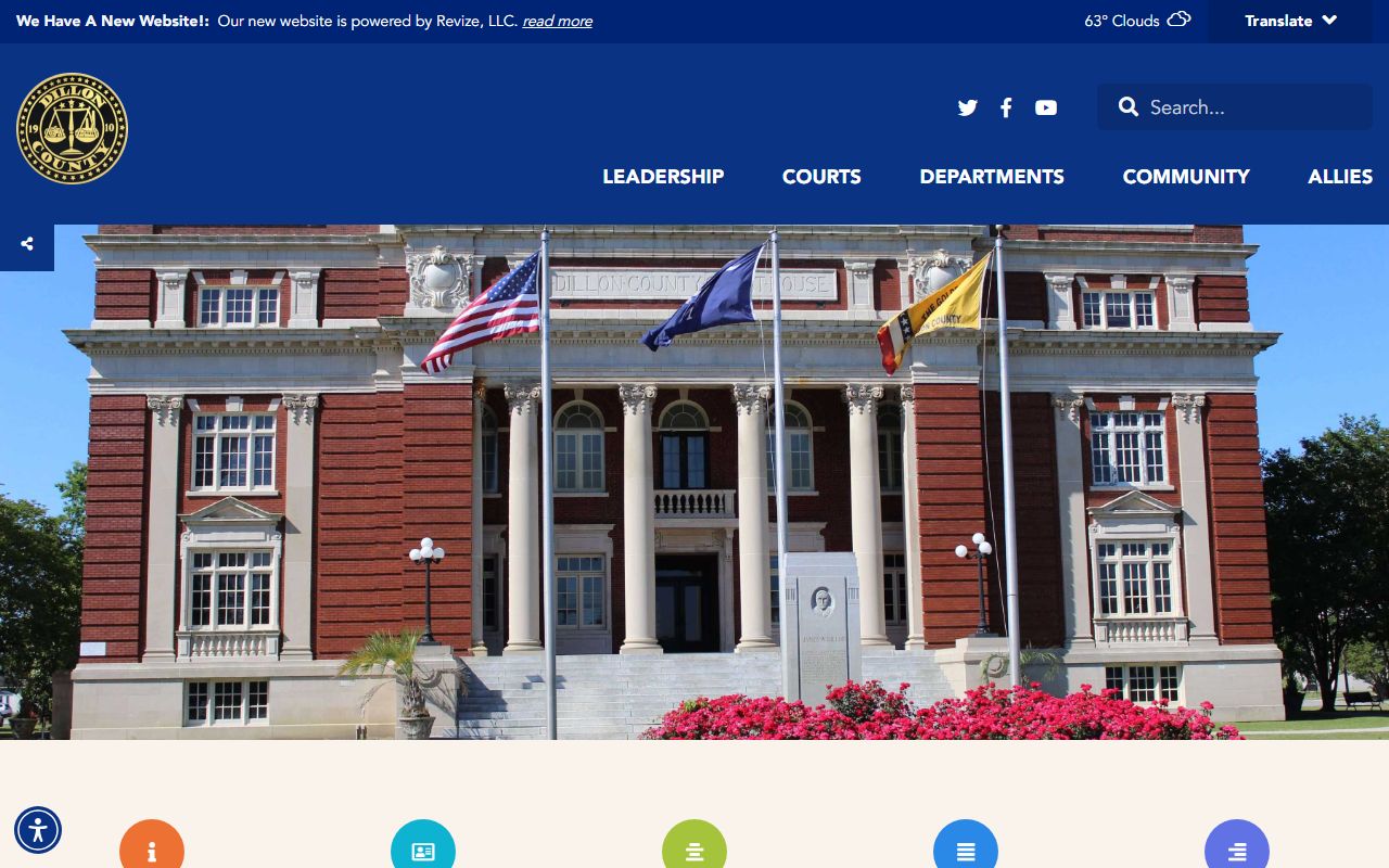 Dillon County inmate population government website