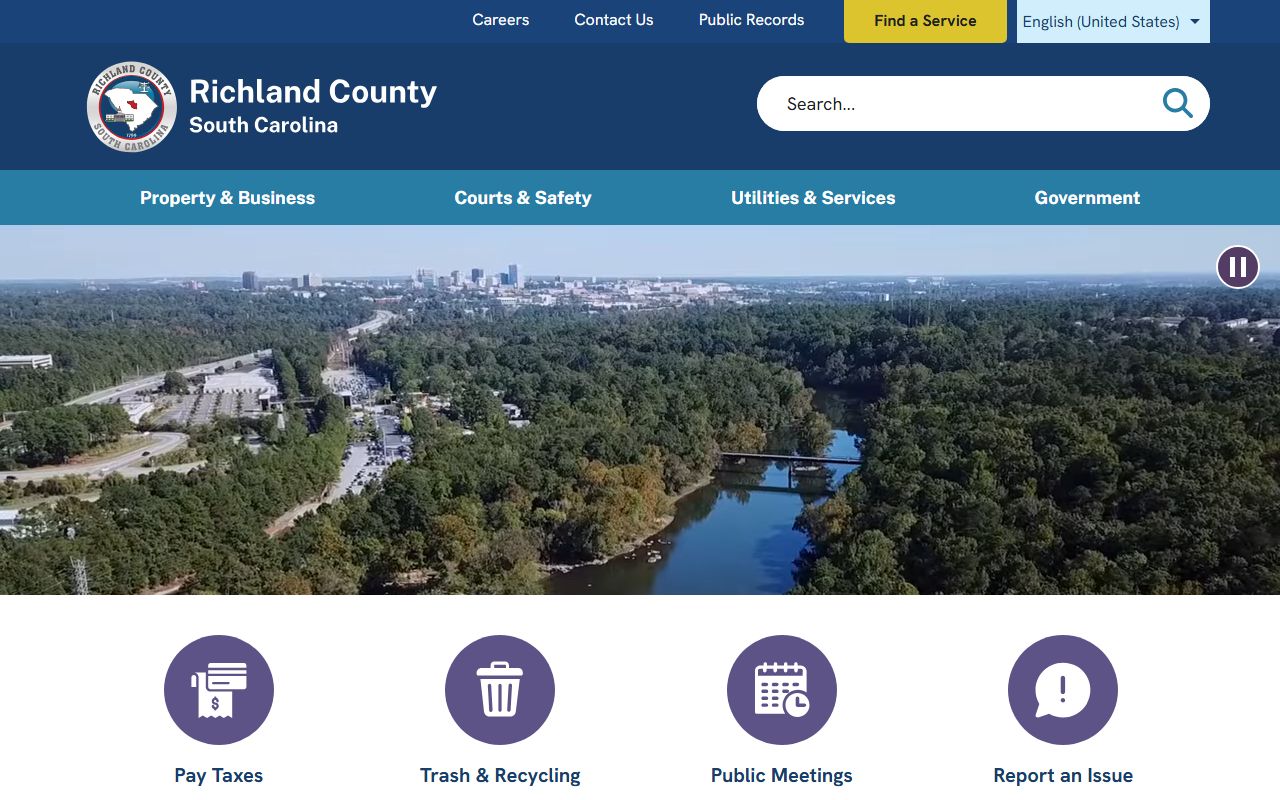 Richland County inmate population government website